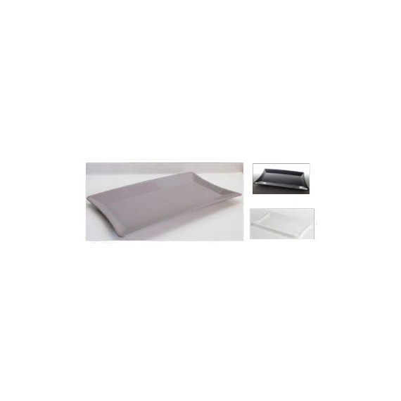 Vassoio a servire quadrato cm 42x42x3 sabbia