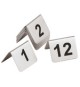 Targhette numeri, 12 pz