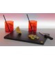 Tagliere bar nero cm 33x23x1.5