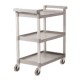 Carrello 3 ripiani, grigio