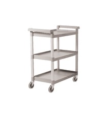 Carrello 3 ripiani, grigio