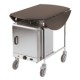 Carrello room service con box termico