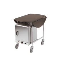 Carrello room service con box termico
