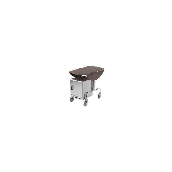 Carrello room service con box termico