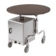 Carrello room service con box termico