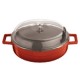 Casseruola bassa con coperchio