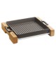 Padella grill con supporto a servire