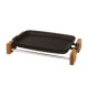 Bistecchiera cm 31x42 in Ghisa Smaltata con supp. in legno