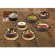 Casseruola con supporto legno