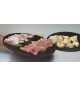 Tagliere rotondo effetto legno diametro 33 cm
