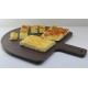 Tagliere rotondo effetto legno diametro 50 cm