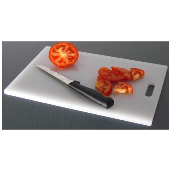 Tagliere effetto legno con manico cm 39.5x35