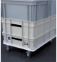 Carrello per trasporto casse cm 60x40