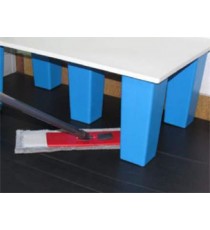 Pallet da lavoro in polipropilene pieno cm 120x80