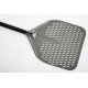 PALA PER PIZZA RETTANGOLARE FORATA CM.41x41 CARBON