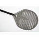 PALA PER PIZZA RETTANGOLARE FORATA CM.50x50 CARBON
