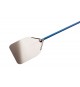 PALA PER PIZZA IN ACCIAIO INOX RETTANGOLARE CM.33x33 MANICO 150 CM. AZZURRA