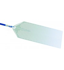 PALA PER PIZZA A METRO IN ALLUMINIO RETTANGOLARE CM.40x80 AZZURRA