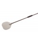 PALETTINO PER PIZZA ACCIAIO INOX RINFORZATO CM.26 MANICO 120 CM. ALICE