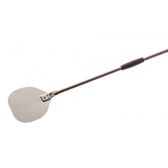 PALA PER PIZZA IN ALLUMINIO RETTANGOLARE CM.41x41 MANICO 60 CM. AZZURRA