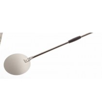 PALETTINO PER PIZZA ACCIAIO INOX CM.20 MANICO 120 CM. AZZURRA