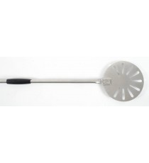 PALETTINO PER PIZZA ACCIAIO INOX RINFORZATO CM.26 MANICO 120 CM. ALICE