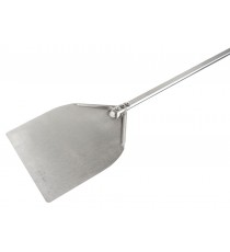 PALA PER PIZZA CON TESTA ALLUMINATA RETTANGOLARE CM.32x30 MANICO 150 CM. AMICA