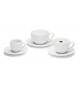 TAZZA COLAZIONE C/P PORCELLANA CONF. 6 PZZ. ALBERGO