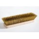SPAZZOLA DI RICAMBIO CON SETOLE IN OTTONE 20x6 CM.
