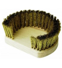 SPAZZOLA DI RICAMBIO CON SETOLE IN FIBRA NATURALE 20x6 CM.