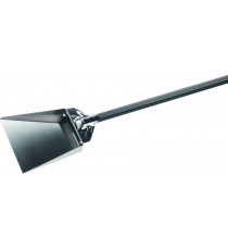 RASTRELLO 24 CM. IN ALLUMINATO PER RECUPERO CORPI SOLIDI MANICO 150 CM. IN ALLUMINIO