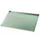 TEGLIA RETTANGOLARE PER PIZZA IN ALLUMINATO BORDO DRITTO 40x60x2 CM.