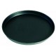 TEGLIA RETTANGOLARE PER PIZZA IN LAMIERA BLUITA BORDO SVASATO 40x60x3 CM.