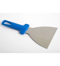 SPATOLA TRIANGOLARE FLESSIBILE IN ACCIAIO INOX MANICO IN POLIMERO