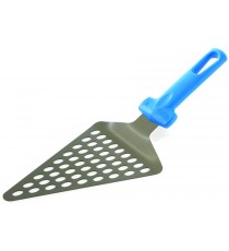 MEZZALUNA PER PIZZA IN ACCIAIO INOX MANICO IN POLIMERO
