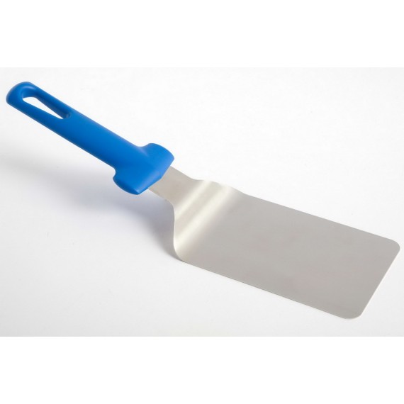 PALETTA RETTANGOLARE 9x12 CM. IN ACCIAIO INOX MANICO IN POLIMERO