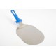 PALETTA OVALE ASOLATA 22x18 CM. IN ACCIAIO INOX MANICO IN POLIMERO