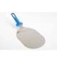 PALETTA OVALE 21x18 CM. IN ACCIAIO INOX MANICO IN POLIMERO