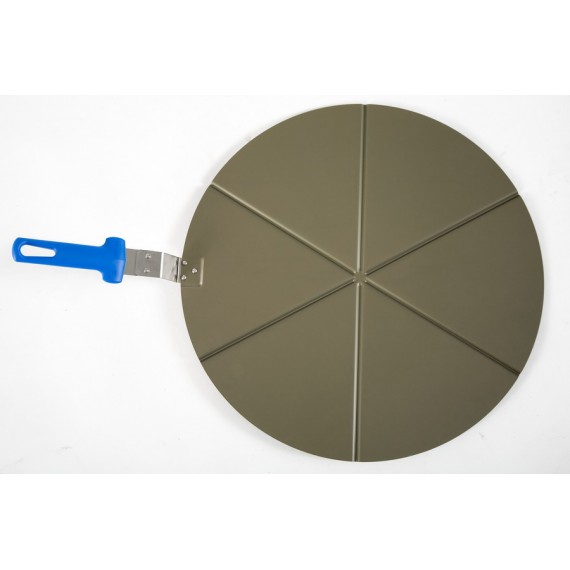 VASSOIO 50 CM. 8 SPICCHI IN GHA CON MANICO IN POLIMERO