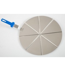 VASSOIO 6 SPICCHI 45 CM. IN ALLUMINIO