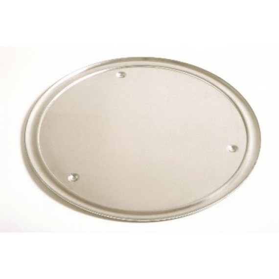 VASSOIO 50 CM. IN ALLUMINIO CON MANICI PIEGATI