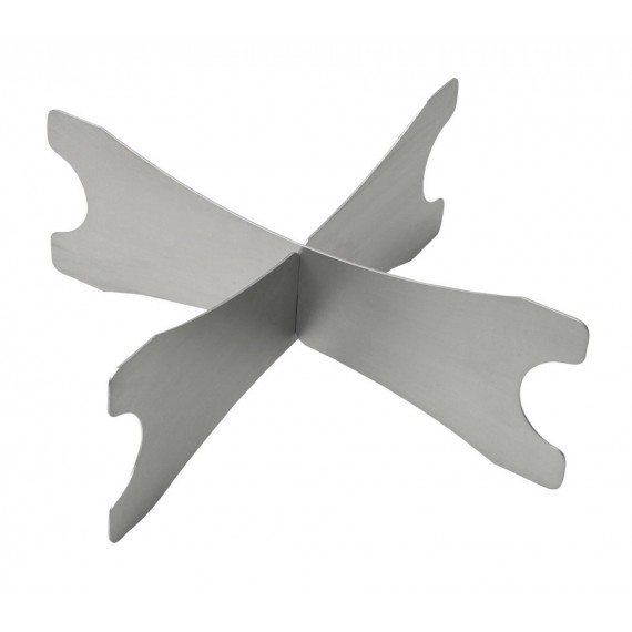 ALZATA DI 20 CM. IN ALLUMINIO PER VASSOI