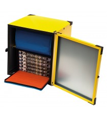 PALA PER PIZZA RETTANGOLARE FORATA CM.33x33 CARBON