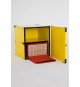 BOX RIGIDO COIBENTATO PER TRASPORTO PIZZA PER 2 BORSE TERMICHE 45 CM. O 8 CARTONI 50 CM.