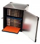 BOX RIGIDO PER TRASPORTO PIZZA PER 2 BORSE TERMICHE DA 33 CM.