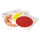 BOX RIGIDO PER TRASPORTO PIZZA PER 2 BORSE TERMICHE DA 40 CM.