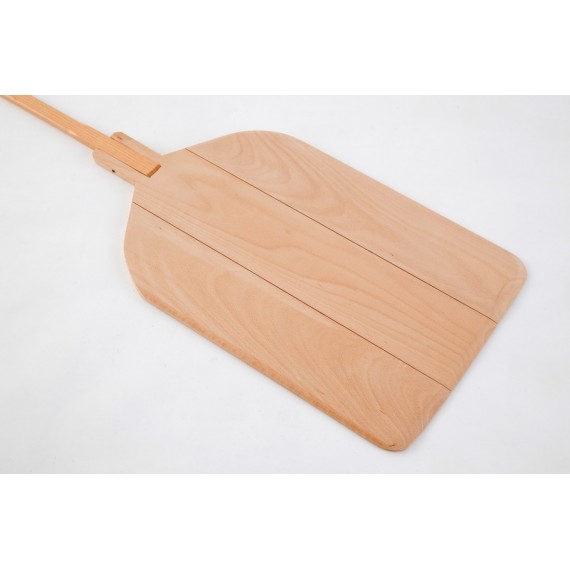 PALA PER PIZZA RETTANGOLARE FORATA CM.33x33 CARBON