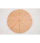 VASSOIO 45 CM. IN LEGNO 6 SPICCHI