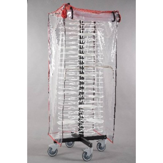PORTAPIATTI DA BANCO PER 24 PIATTI 18-23 CM.