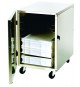 COPPIA GUIDE AGGIUNTIVE PER MOBILE PORTA CASSETTE 60x40 CARRELLATO IN ACCIAIO INOX
